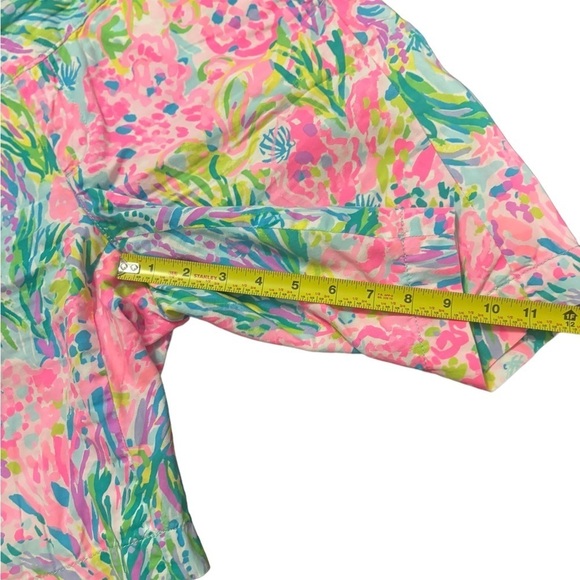 LILLY PULITZER WOMEN Sz4 CHIPPER PRINTED SHORT BERMUDA MULTI - Picture 9 of 13